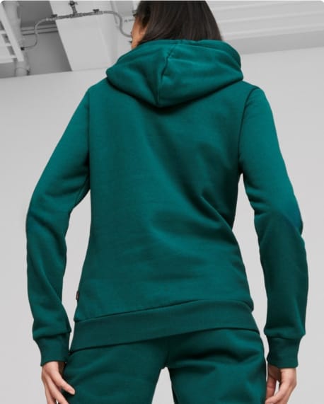 Katoenen hoodie met rits en pyjama